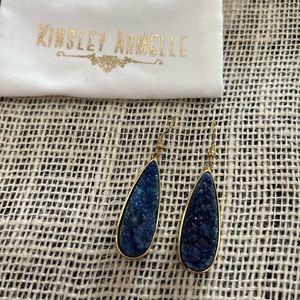 Kinsley Armelle Druzy Collection Stone Earrings